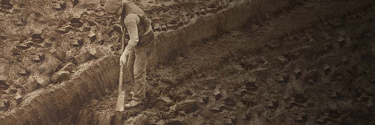 Man Cutting Turf