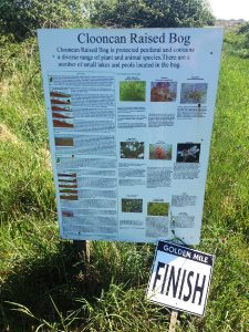 Cloongan Raised Bog Information Sign