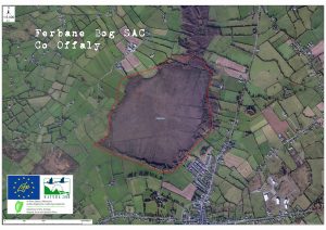 Ferbane Bog Boundary Map