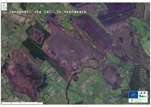 Garriskil Bog Boundary Map