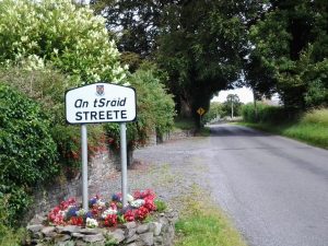 Streete Road Sign