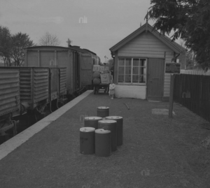 Ferbane Goods Train and Girl