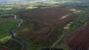 Garriskil Bog from the Air