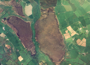 Sharavogue Bog Aerial View