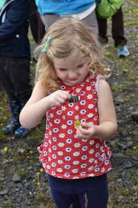 Girl with Magnifying Glass