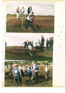 Peat Cutting, old photos