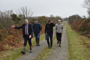 Paul Connaughton leading walk